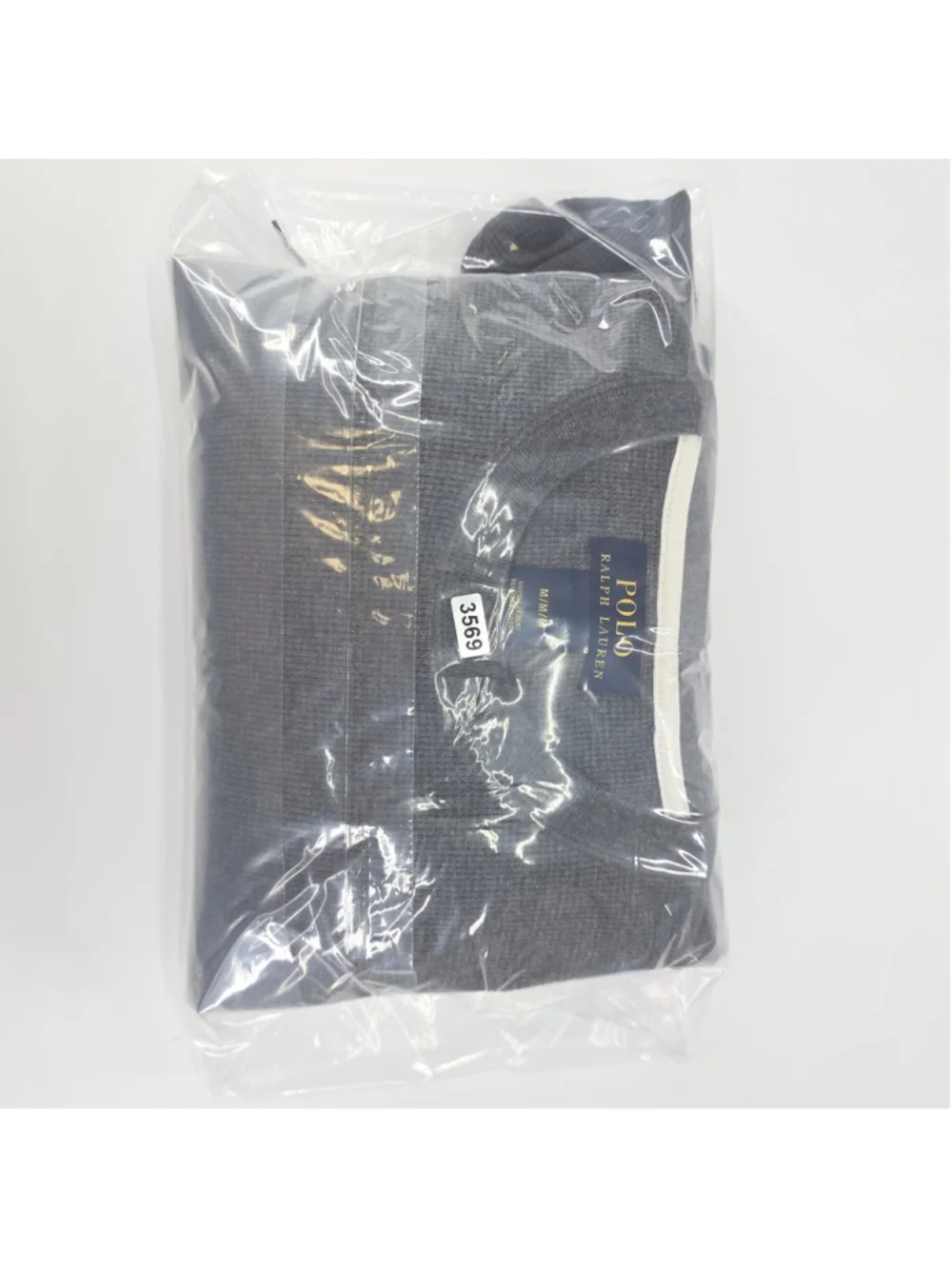Polo Ralph Lauren Waffle Knit Lounge Set Mens M Gray Cotton Thermal Pajama...